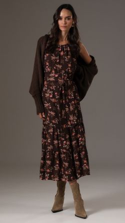 VESTIDO VISCOSE OUTONO GOLA CARECA S/ MANGA