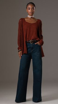 CASACO TRICOT FLAMME CARDIGAN