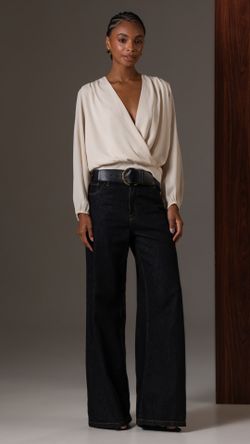 CALÇA JEANS DALLAS PALAZZO