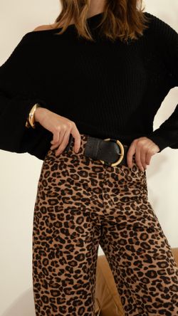CALÇA SARJA ONÇA JOGGER