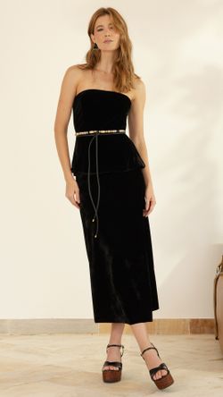SAIA VELUDO ROYALE MIDI