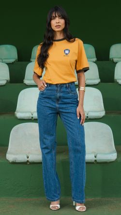 CALÇA JEANS DALLAS RETA CLÁSSICA