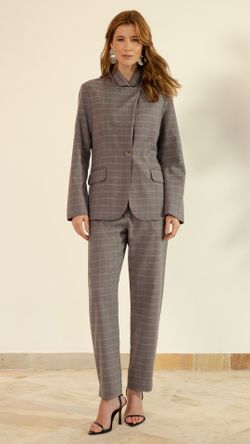 BLAZER ALFAIATARIA EDIMBURGO LONGO