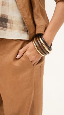 PULSEIRA BRACELETE MIX METAL RESINA