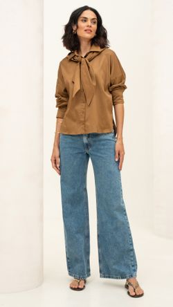 CALÇA JEANS URBAN WIDE LEG