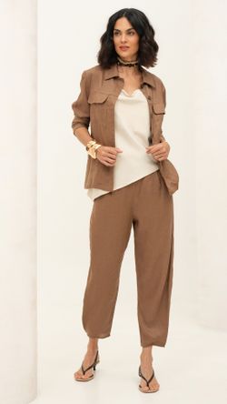 PARKA LINHO DOHA BOLSO