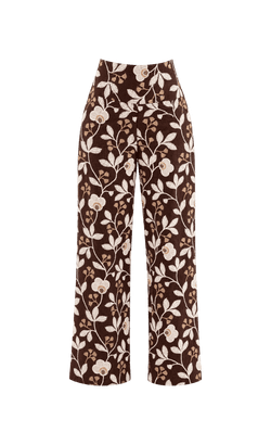 CALÇA BORDADA VIENA PALA WIDE LEG