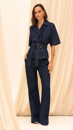 TRENCH COAT JEANS URBAN MANGA C.