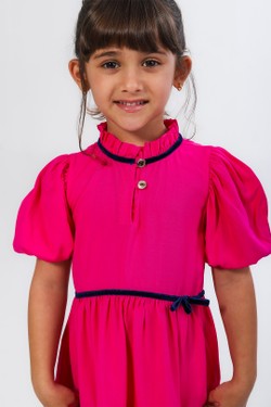 Vestido Infantil Rosa Pink