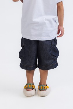 Bermuda Infantil Menino Jeans