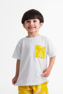 Camiseta Infantil Menino Básica Estampa Pólen