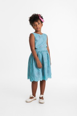 Vestido Infantil Laise Laço