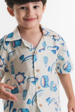 Camisa Infantil Menino Estampa Ginga