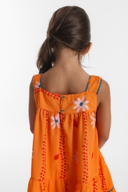 Vestido Infantil Marias Dendê 