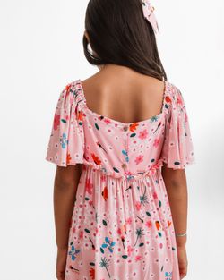 Vestido Infantil Menina Estampa Flora