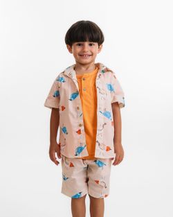 Camisa Infantil Menino  Pássaros