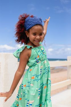 Vestido Infantil Menina Estampa Farol da Barra