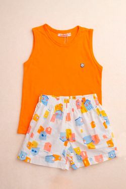 Conjunto Infantil Menino Casinhas