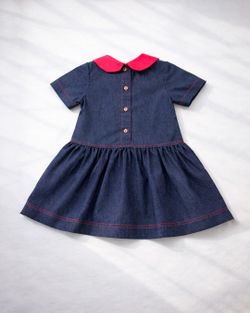 Vestido Infantil Menina Jeans