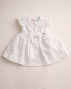 Vestido Infantil Bebê Menina Branco Batizado Cambraia 