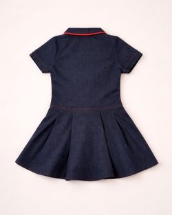 Vestido Infantil Menina Jeans Godê