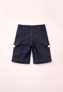 Bermuda Infantil Menino Jeans Cargo