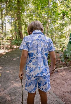 Camisa Infantil Menino Estampa Chapada Diamantina