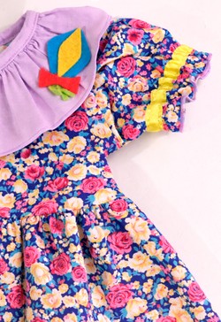 Vestido Festa Junina Infantil Bebê Menina Patchwork