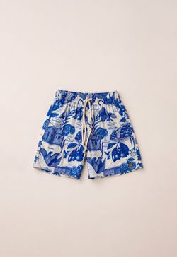 Short Infantil Menino Estampa Chapada Diamantina