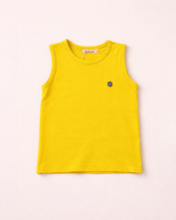  Regata Infantil Menino Machão Amarelo
