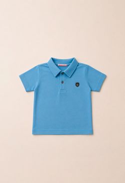 Camisa Polo Infantil Menino Azul