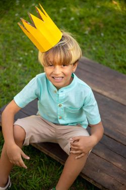 Camisa Infantil Menino Verde Água