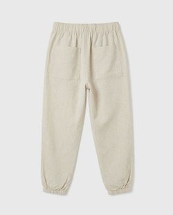 Calça Infantil Menina Linho Areia