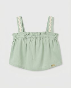 Conjunto Infantil Menina Verde Menta