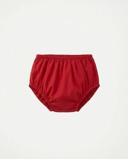 Vestido de Bebê Festa Vermelho com Sianinhas Brancas