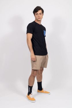 camiseta igrejinha bolso preto