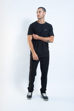 camiseta comfy mini traço preto