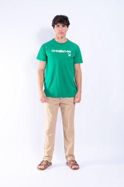 camiseta brasilien-se seta verde