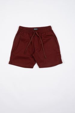 short sarja bordô