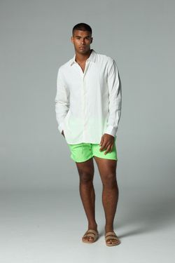 camisa linho manga longa off