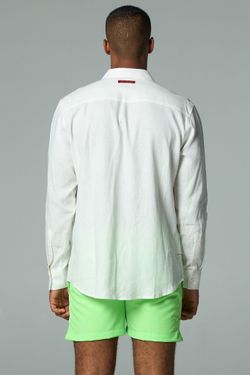 camisa linho manga longa off