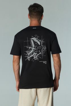 camiseta regular plano bsb preto