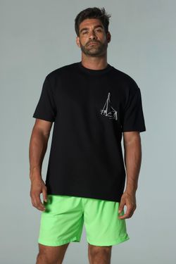 camiseta regular planalto preto