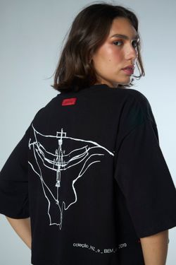 cropped relaxa preto
