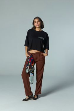 cropped relaxa preto