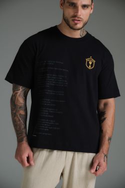 camiseta over Copa do Mundo preto