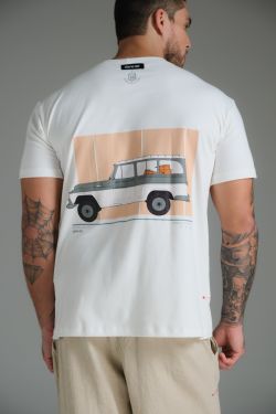 camiseta regular rural 1958 off