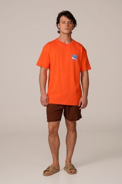 camiseta regular spiaggia np 25 laranja
