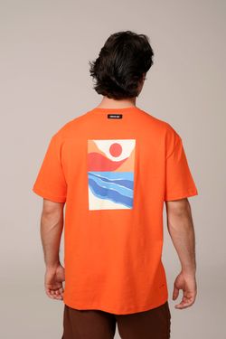 camiseta regular spiaggia np 25 laranja