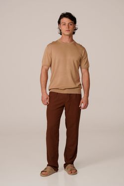 camiseta tricot egipcio natural